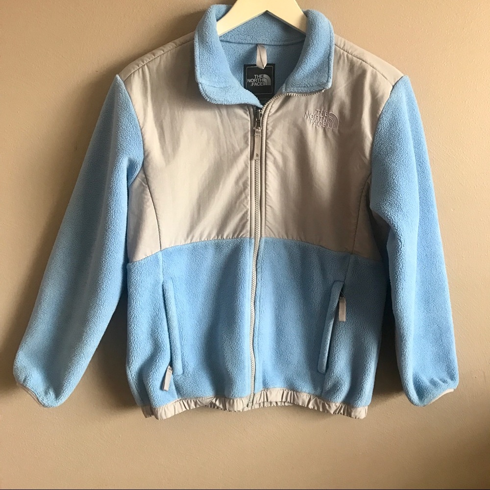 [The North Face] Kids Blue Thick Winter Zip Up
